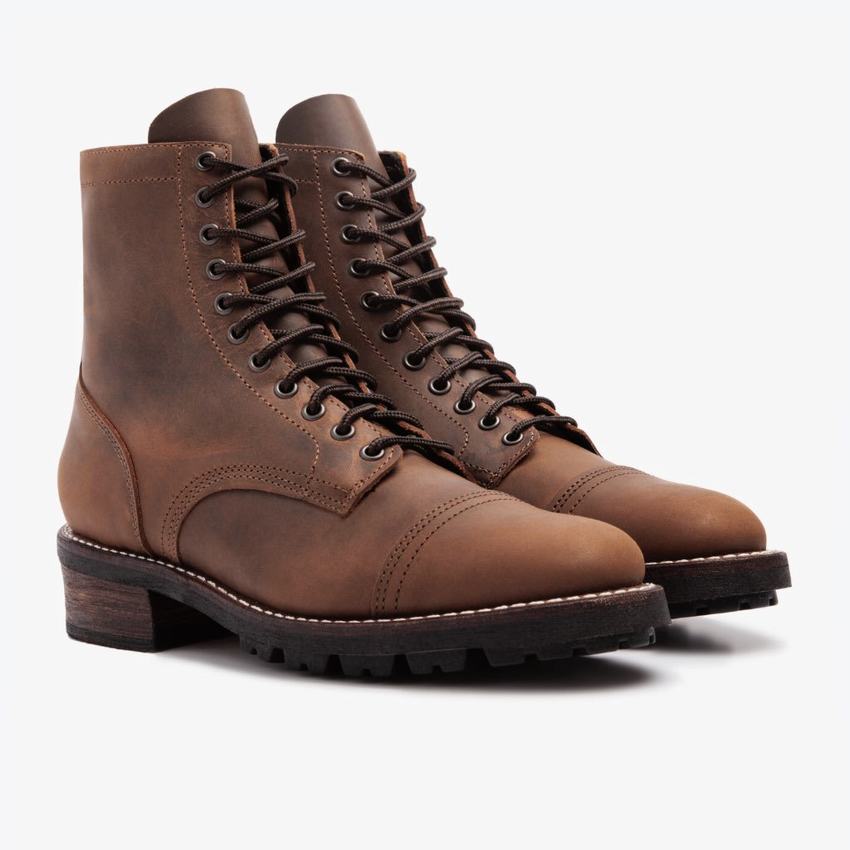 Thursday Boots Logger Veterlaarzen Heren - Laarzen Zwart/Bruin (8139642-XR)